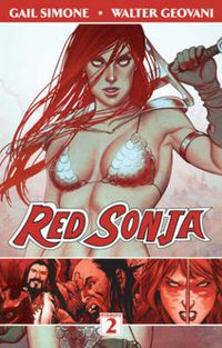 Cover image for Red Sonja Volume 2: The Art of Blood and Fire