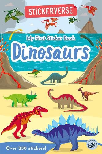 Cover image for Stickerverse - My First Sticker Book Dinosaurs