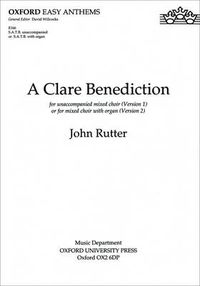 Cover image for A Clare Benediction