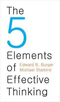 Cover image for The 5 Elements of Effective Thinking