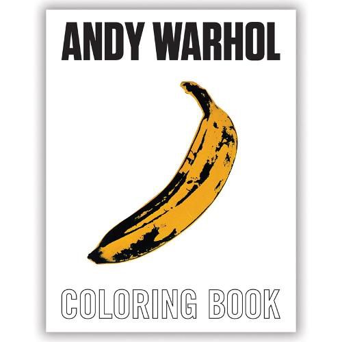 Cover image for Andy Warhol Coloring Book