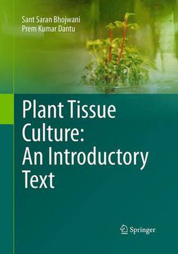 Cover image for Plant Tissue Culture: An Introductory Text