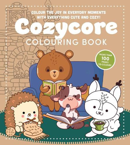 Cover image for Cozycore Colouring Book