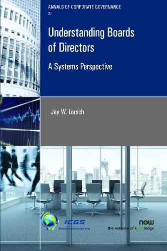 Cover image for Understanding Boards of Directors: A Systems Perspective