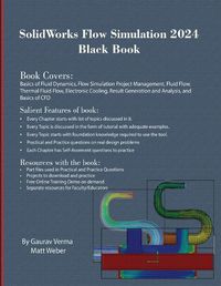 Cover image for SolidWorks Flow Simulation 2024 Black Book