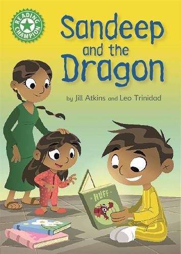 Cover image for Reading Champion: Sandeep and the Dragon: Independent Reading Green 5