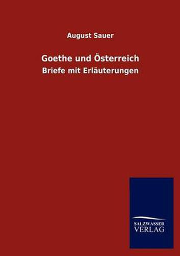 Cover image for Goethe und OEsterreich