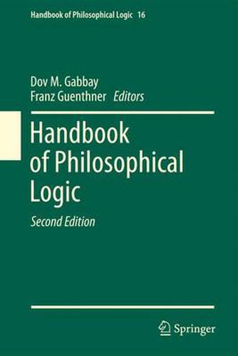 Cover image for Handbook of  Philosophical Logic: Volume 16