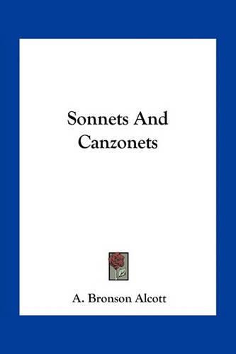 Cover image for Sonnets And Canzonets