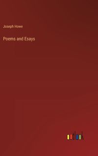 Cover image for Poems and Esays