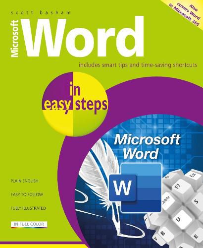 Cover image for Microsoft Word in easy steps: Covers MS Word in Microsoft 365 suite