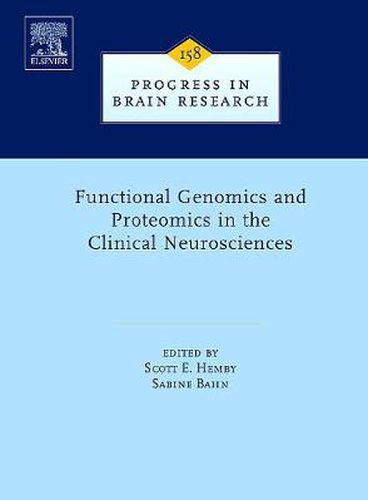 Cover image for Functional Genomics and Proteomics in the Clinical Neurosciences