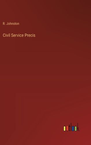 Cover image for Civil Service Precis