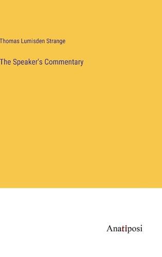 The Speaker's Commentary