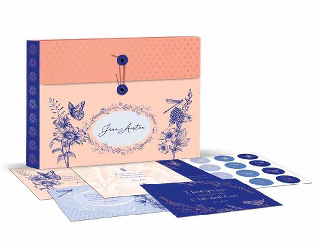 Cover image for Jane Austen Card Portfolio Set (Set Of 20 Cards)