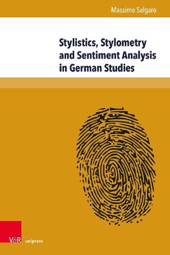 Cover image for Stylistics, Stylometry and Sentiment Analysis in German Studies