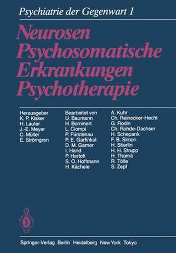 Psychiatrie der Gegenwart