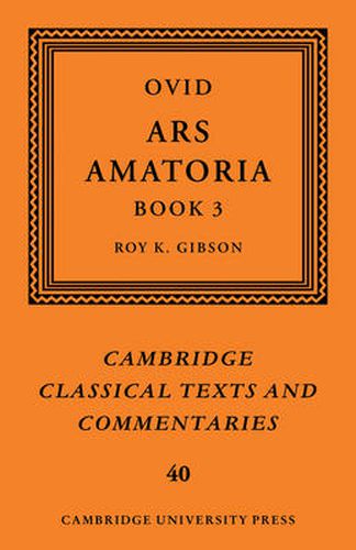 Cover image for Ovid: Ars Amatoria, Book III