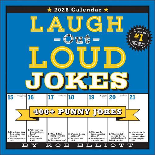 Cover image for Laugh-Out-Loud Jokes 2026 Wall Calendar