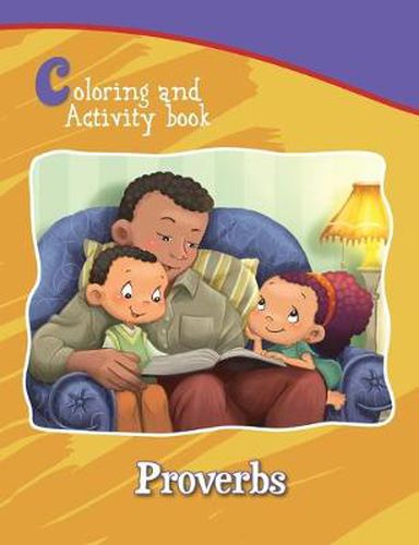 Cover image for Proverbs Coloring and Activity Book: Wise Words