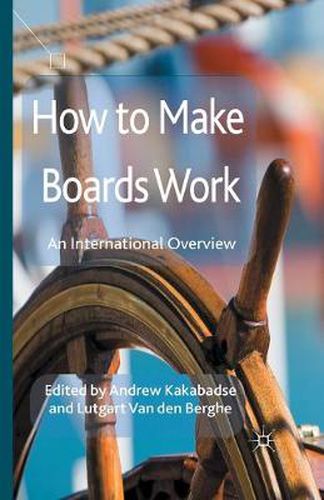 Cover image for How to Make Boards Work: An International Overview