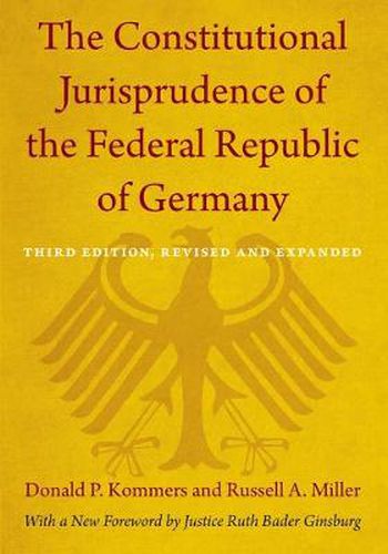 Cover image for The Constitutional Jurisprudence of the Federal Republic of Germany: Third edition, Revised and Expanded