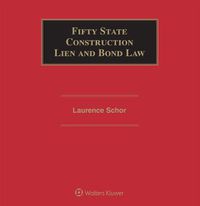 Cover image for Fifty State Construction Lien and Bond Law