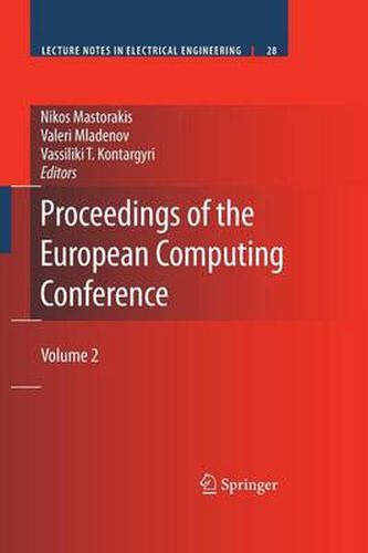 Cover image for Proceedings of the European Computing Conference: Volume 2