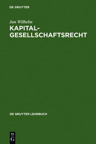 Cover image for Kapitalgesellschaftsrecht