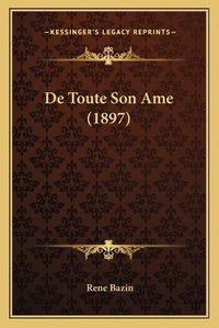 Cover image for de Toute Son AME (1897)