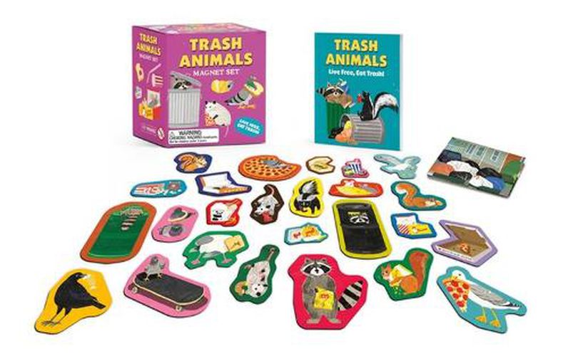 Cover image for Trash Animals Magnet Set