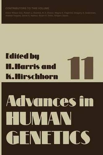 Cover image for Advances in Human Genetics 11