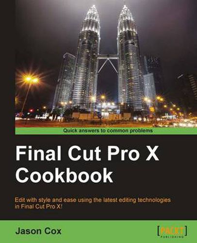 Cover image for Final Cut Pro X Cookbook