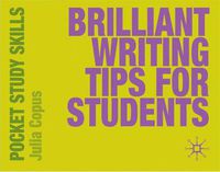 Cover image for Brilliant Writing Tips for Students