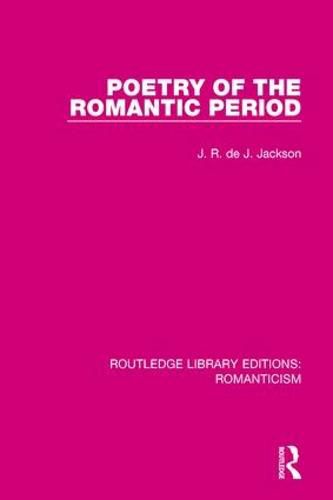 Cover image for Poetry of the Romantic Period