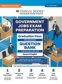 Cover image for Oswaal Government Exams Question Bank Graduation Pass General English for 2024 Exam