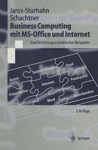 Cover image for Business Computing mit MS-Office und Internet: Eine Einfuhrung an praktischen Beispielen