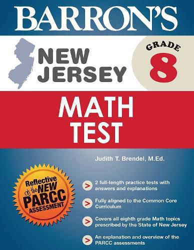 Cover image for New Jersey Grade 8 Math Test