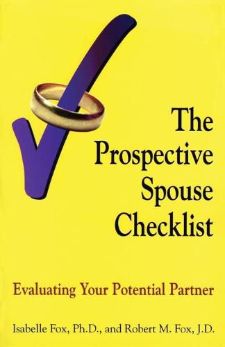 Cover image for The Prospective Spouse Checklist: Evaluating Your Potential Partner