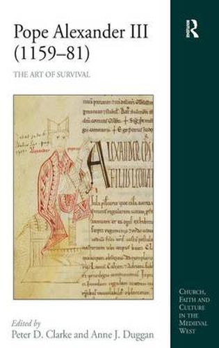 Cover image for Pope Alexander III (1159-81): The Art of Survival