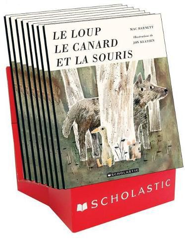 Cover image for Le Loup, Le Canard Et La Souris Pr?sentoir de Comptoir 8 Exemplaires