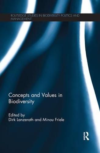 Cover image for Concepts and Values in Biodiversity