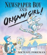 Cover image for Newspaper Boy and Origami Girl