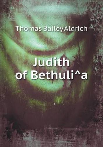 Cover image for Judith of Bethuli&#770;a