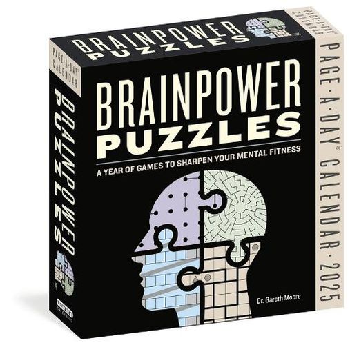 Brainpower Puzzles Page-A-Day (R) Calendar 2025