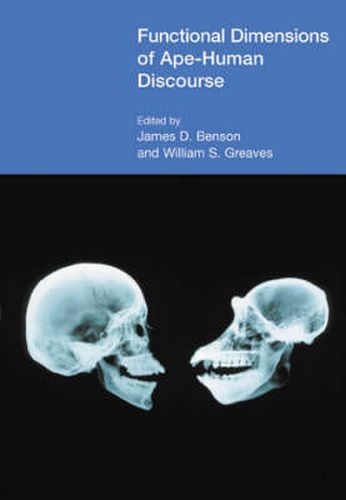 Cover image for Functional Dimensions of Ape-human Discourse