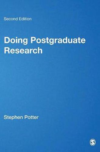 Doing Postgraduate Research