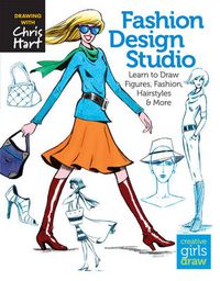 Cover image for Fashion Design Studio: Learn to Draw Figures, Fashion, Hairstyles & More
