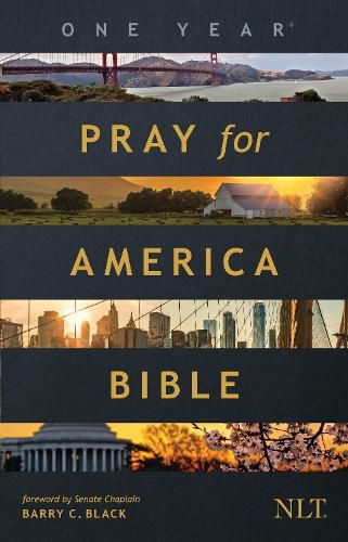 Cover image for One Year Pray for America Bible NLT (Softcover), The