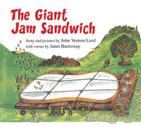Cover image for The Giant Jam Sandwich Lap Board Book